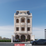 Thiết kế biệt thự 3 tầng đẹp tại Hải Phòng