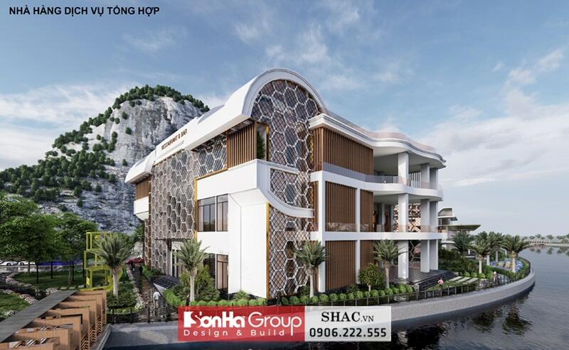 Thiết kế tòa nhà mang cảm hứng tổ ong sang trọng