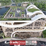 Thiết kế kiến trúc tòa nhà dịch vụ tổng hợp