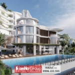 Phối cảnh từ trên cao của tòa nhà