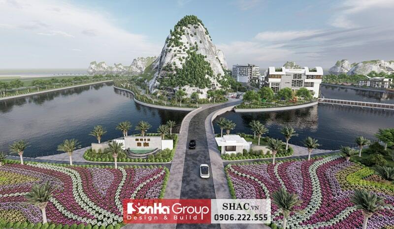 Toàn cảnh khu du lịch Hòn Rồng Toàn cảnh khu du lịch Hòn Rồng