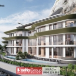 Góc bungalow trong công viên du lịch Hàm Rồng