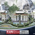 Một góc khác trong kiến trúc công viên du lịch Hàm Rồng