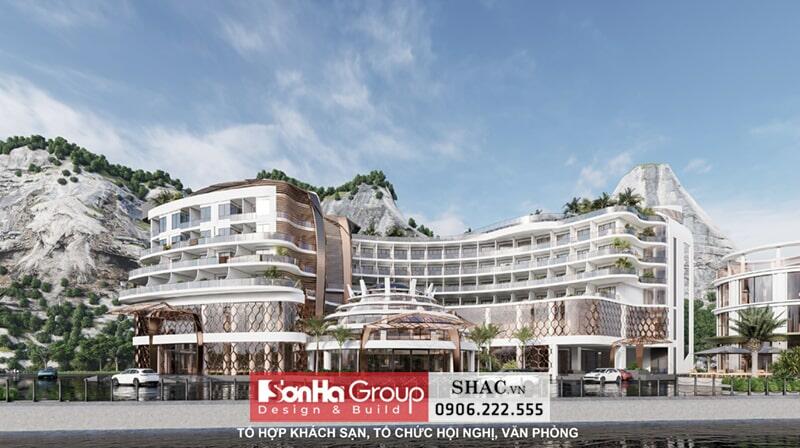 Sơn Hà Group Bật Mí Công Thức Thiết Kế Khách Sạn Hiện Đại Sinh Lời Cao 14 Tổ hợp khách sạn và văn phòng của kiến trúc