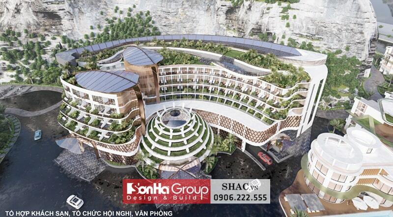 Thiết kế khách sạn, tổ chức hội nghị và văn phòng của khu du lịch Thiết kế khách sạn, tổ chức hội nghị và văn phòng của khu du lịch