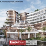 Phối cảnh từ trên cao của khu du lịch