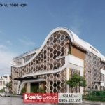 Khu vực nhà hàng dịch vụ tổng hợp của khu du lịch