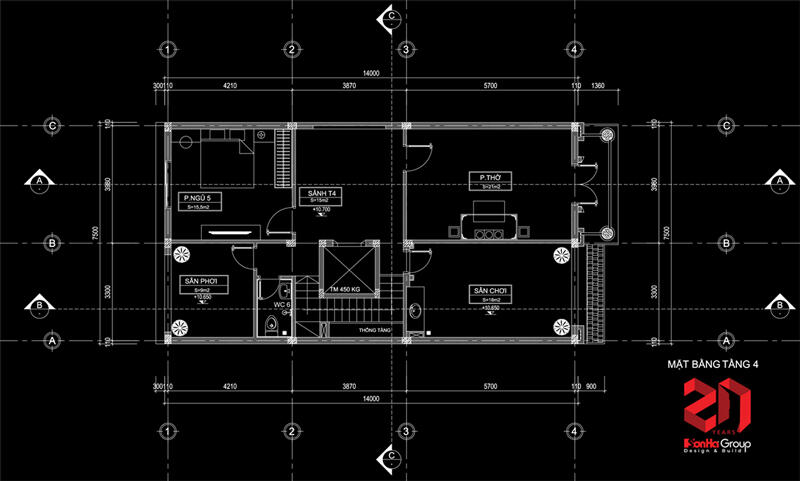 Chi tiết bản vẽ công năng công trình