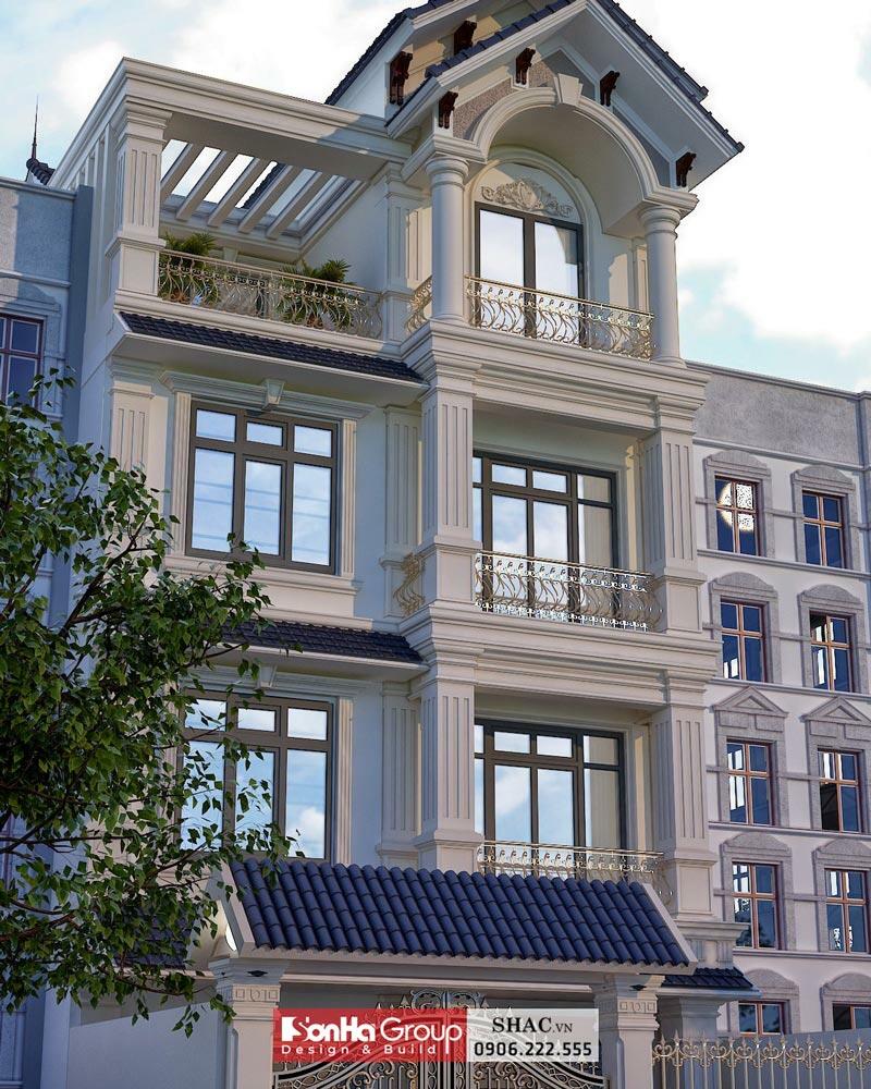 Ảnh thực tế nhà phố tân cổ điển