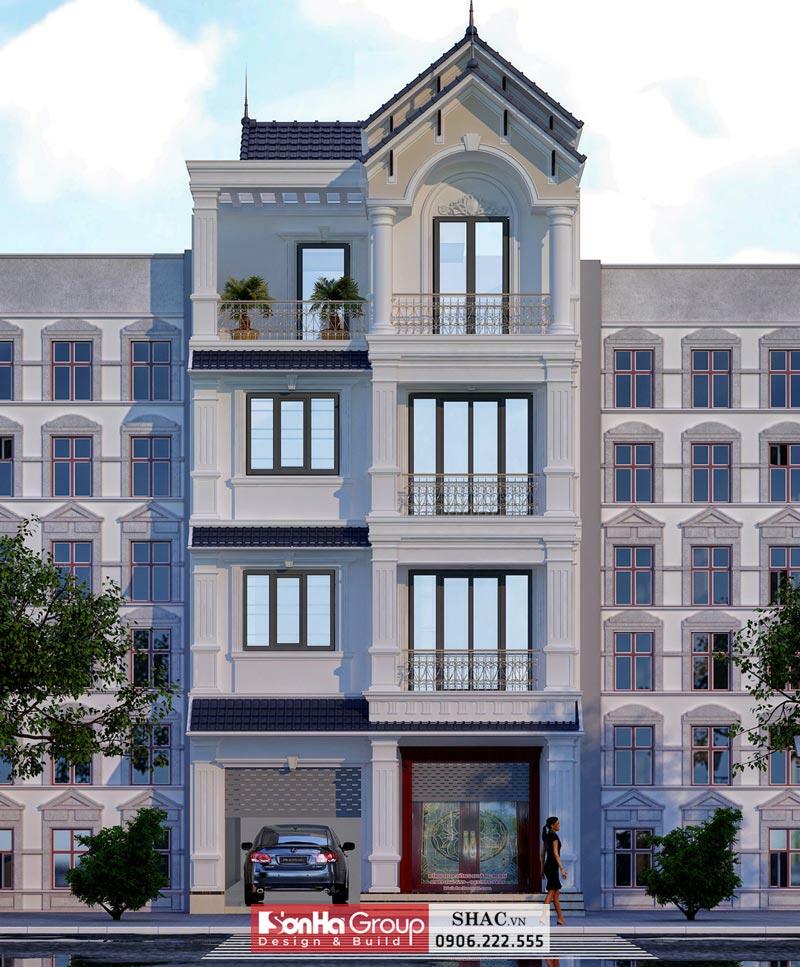 Mặt tiền thực tế 7.5m nhà phố ở Hải Phòng