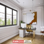 Nội thất phòng làm việc kiểu tân cổ điển