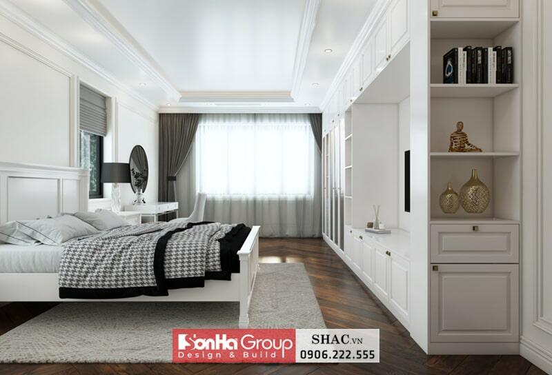 Phòng ngủ khép kín trong biệt thự 170m2