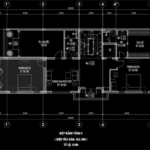 Mặt bằng công năng biệt thự 170m2