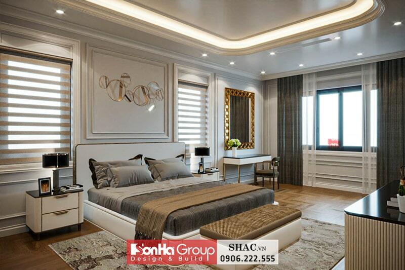 Thiết kế nội thất biệt thự 4 tầng Hải Phòng