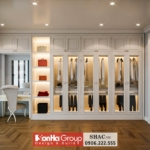 Nội thất phòng thay đồ biệt thự