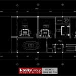 Mặt bằng công năng sử dụng tòa nhà văn phòng