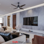 Thiết kế biệt thự hiện đại 3 tầng 158m2 tại Quảng Ninh - SH BTD 0099 70