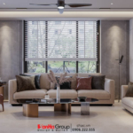 Thiết kế biệt thự hiện đại 3 tầng 158m2 tại Quảng Ninh - SH BTD 0099 71