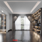 Thiết kế biệt thự hiện đại 3 tầng 158m2 tại Quảng Ninh - SH BTD 0099 108