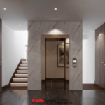 Thiết kế biệt thự hiện đại 3 tầng 158m2 tại Quảng Ninh - SH BTD 0099 110