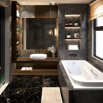 Thiết kế biệt thự hiện đại 3 tầng 158m2 tại Quảng Ninh - SH BTD 0099 116