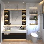 Thiết kế biệt thự hiện đại 3 tầng 158m2 tại Quảng Ninh - SH BTD 0099 117