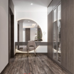 Thiết kế biệt thự hiện đại 3 tầng 158m2 tại Quảng Ninh - SH BTD 0099 86