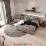 Thiết kế biệt thự hiện đại 3 tầng 158m2 tại Quảng Ninh - SH BTD 0099 95