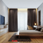 Thiết kế biệt thự hiện đại 3 tầng 158m2 tại Quảng Ninh - SH BTD 0099 96