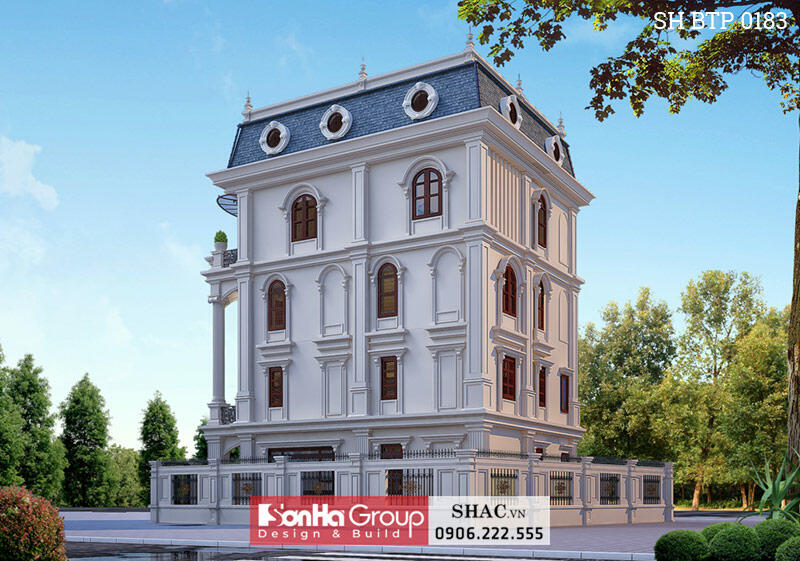 Thiết kế biệt thự 100m2 tại Hải Phòng