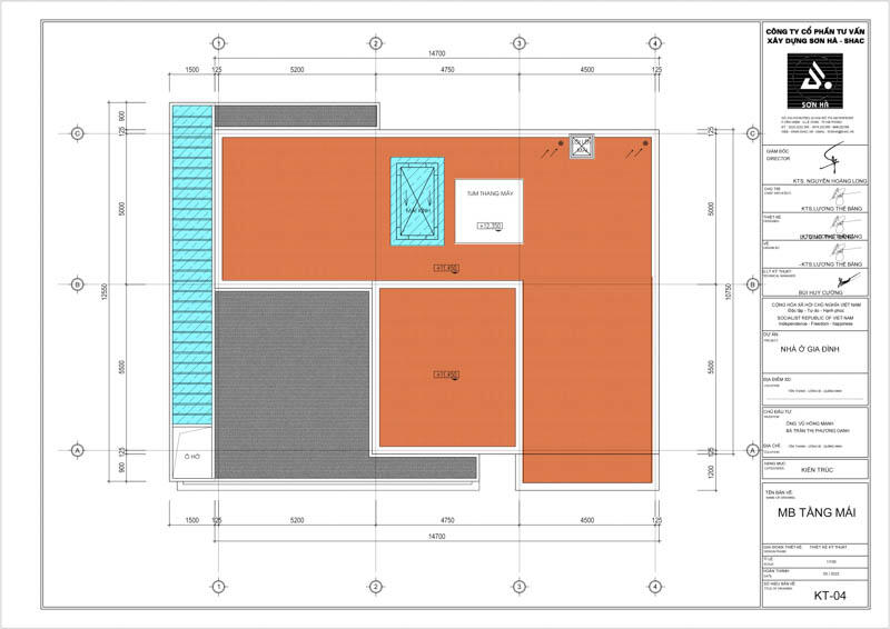Thiết kế biệt thự hiện đại 3 tầng 158m2 tại Quảng Ninh - SH BTD 0099 63