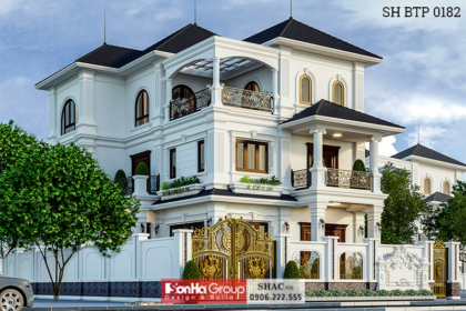 Mãu nhà biệt thự đẹp tại Hải Phòng
