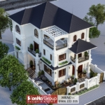 Chi tiết mặt bằng công năng 225m2 tại Hải Phòng