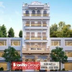 Thiết kế nhà phố kết hợp kinh doanh tân cổ điển