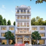 Mẫu nhà phố 5 tầng đẹp