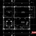 Thiết kế biệt thự 4 tầng 1 tum sang trọng