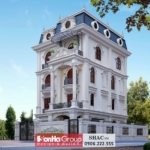 Bản vẽ mặt bằng công năng sử dụng biệt thự mặt tiền 8,6m