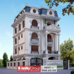 Thiết kế mặt tiền 8.6m tại Hải Phòng