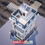 Một phối cảnh ngoại thất biệt thự