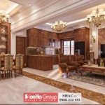 Bố trí nội thất phòng khách sang trọng