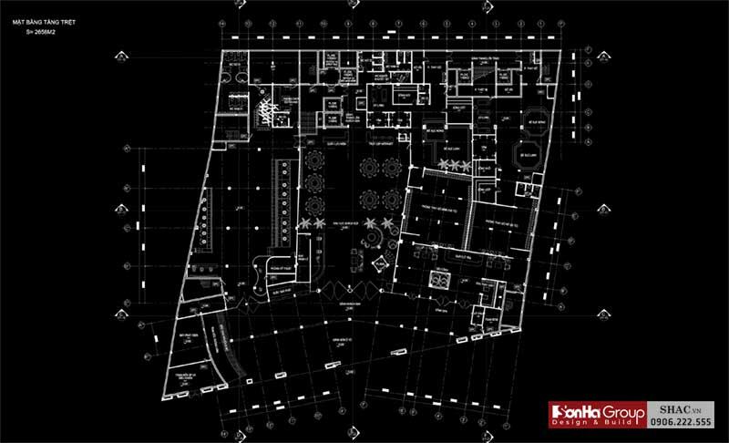 Chi tiết mặt bằng công năng sử dụng