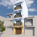 Thiết kế nhà phố tân cổ điển đẹp