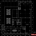 Bản vẽ công năng sử dụng tòa nhà văn phòng