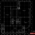 Bản vẽ công năng sử dụng tòa nhà văn phòng