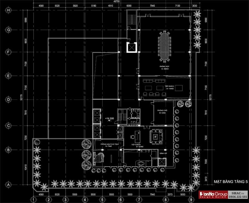 Chi tiết công năng sử dụng tòa nhà văn phòng