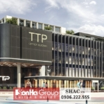 Kiến trúc hiện đại trong tòa nhà văn phòng tại Quảng Ninh