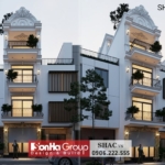 Nhà phố tân cổ điển 4 tầng