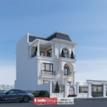 Thiết kế biệt thự 3 tầng Hải Phòng