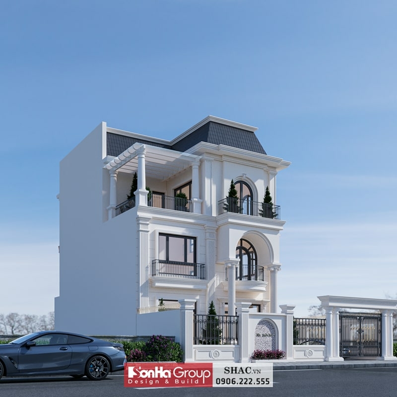 Thiết kế biệt thự 3 tầng Hải Phòng Thiết kế biệt thự 3 tầng Hải Phòng