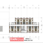 Thiết kế bản vẽ tầng 5 đến 9 của công trình